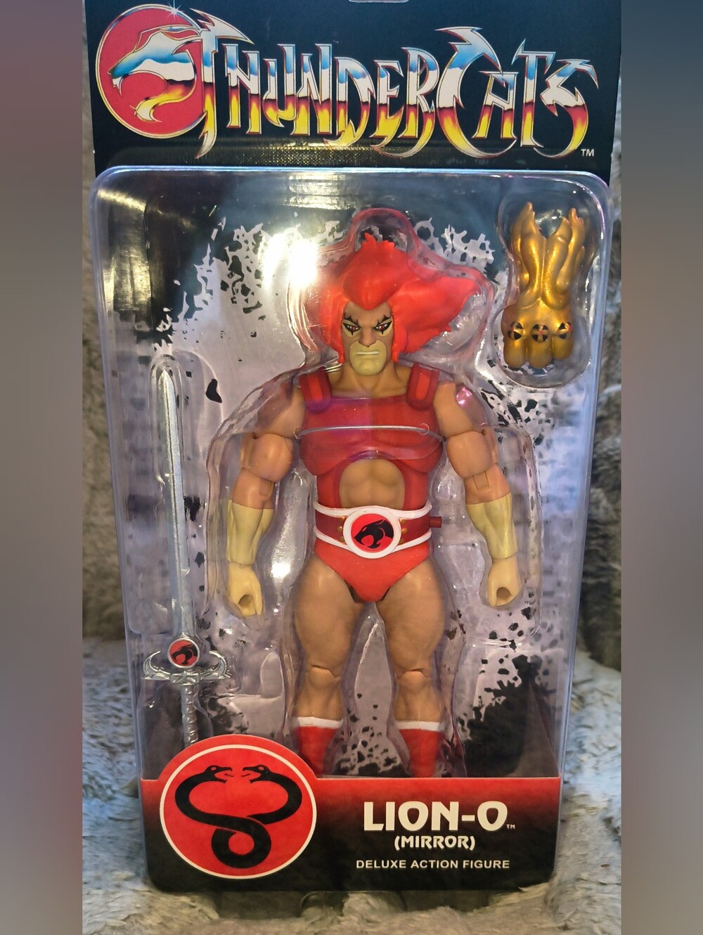 *NEW* Super7 Deluxe 'Thundercats Lion-O" (Mirror) - 7" Thundercats Action Figure